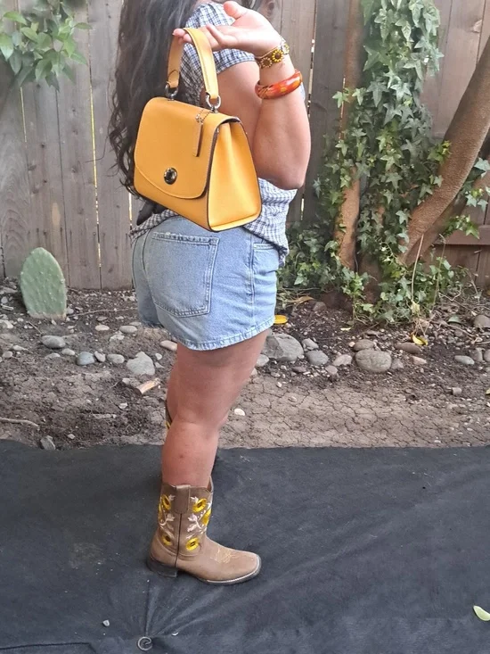 Coach Tilly Top Handle Satchel. - Picture 4 of 14